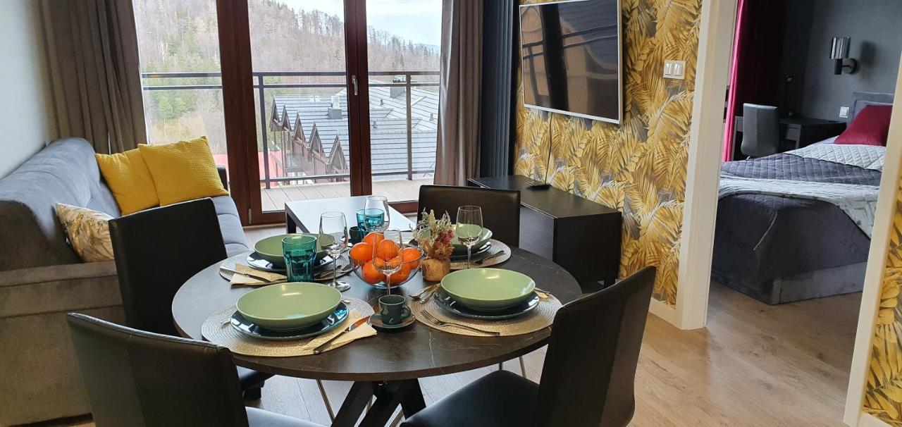 Karpatia Resort Apartament Karbonado Карпач Экстерьер фото