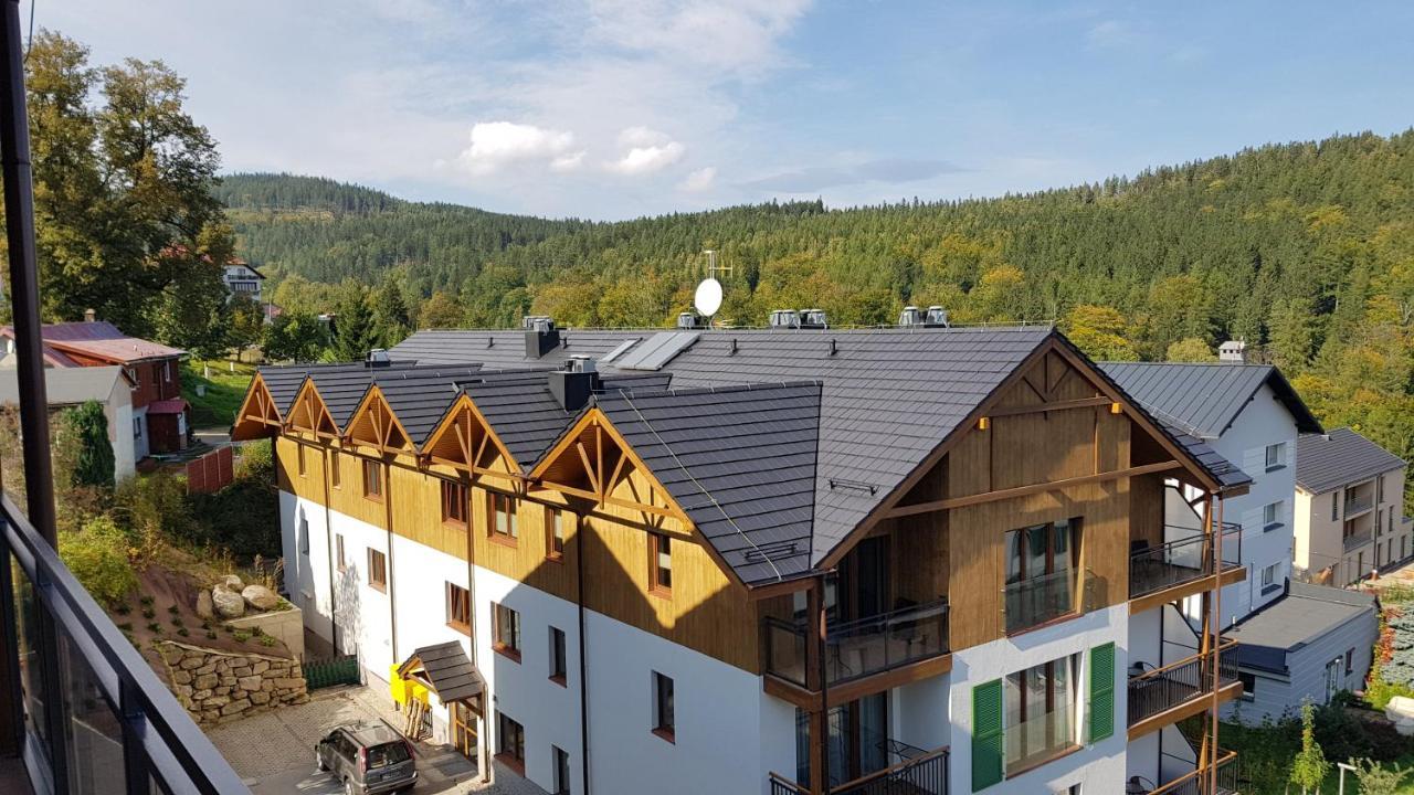 Karpatia Resort Apartament Karbonado Карпач Экстерьер фото